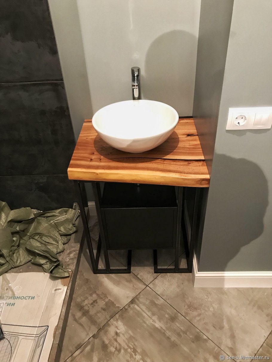 Тумба с раковиной Lotos Алисия 120 - 60 l