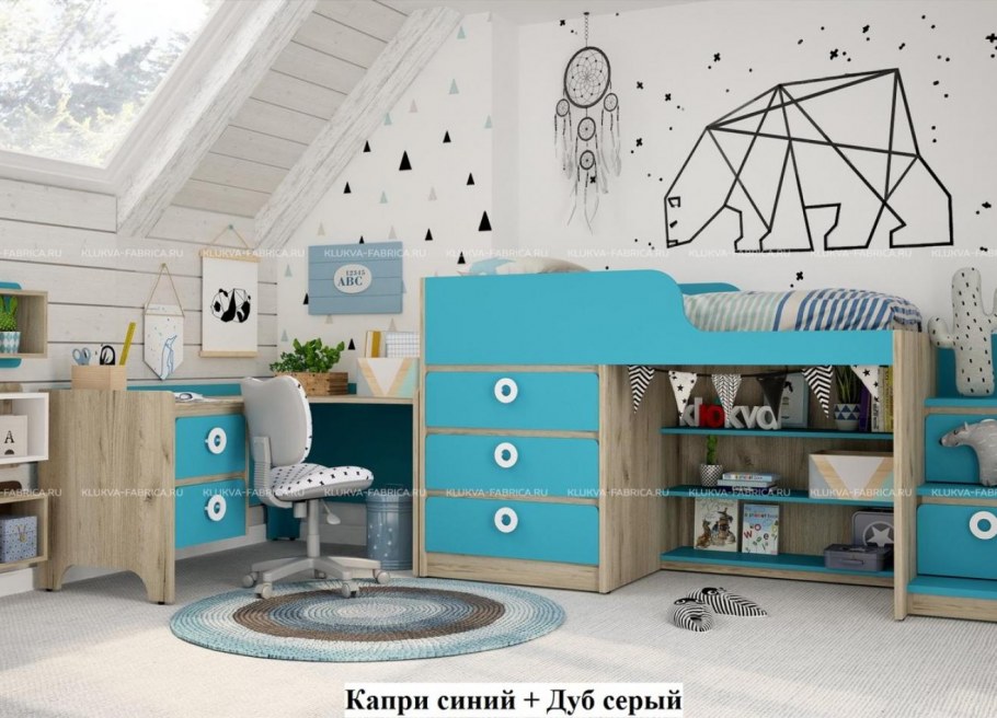 Мебель клюква кровать чердак