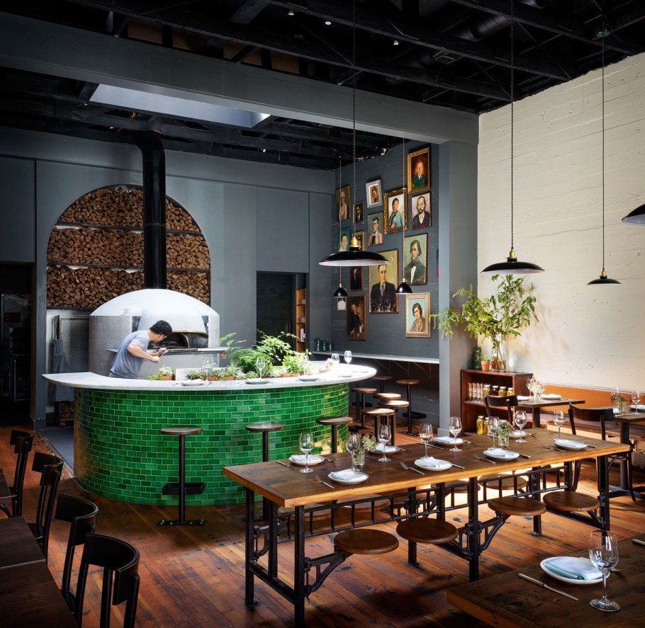 Интерьеры итальянских ресторанов в Италии