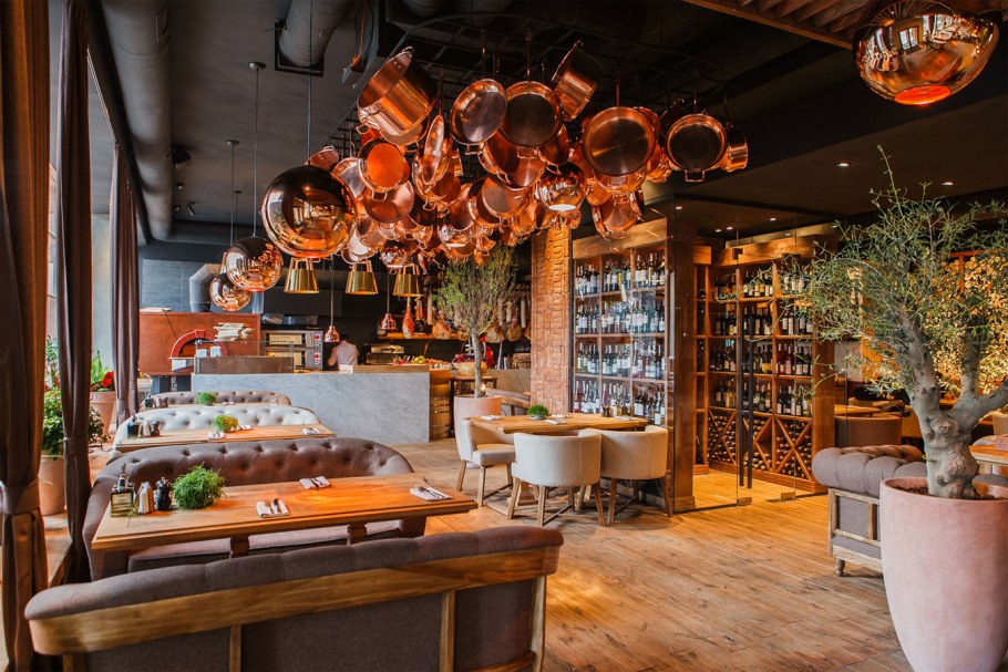 Интерьеры кафе и ресторанов