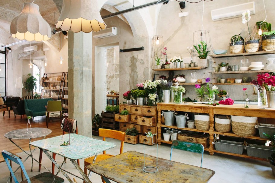 Итальянское кафе интерьер