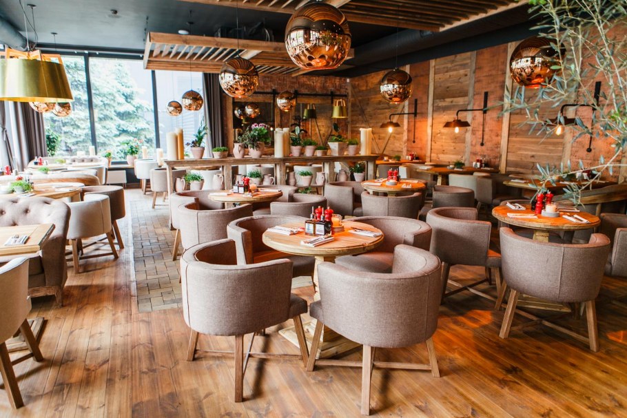 Италиански ресторан в стиле Прованс