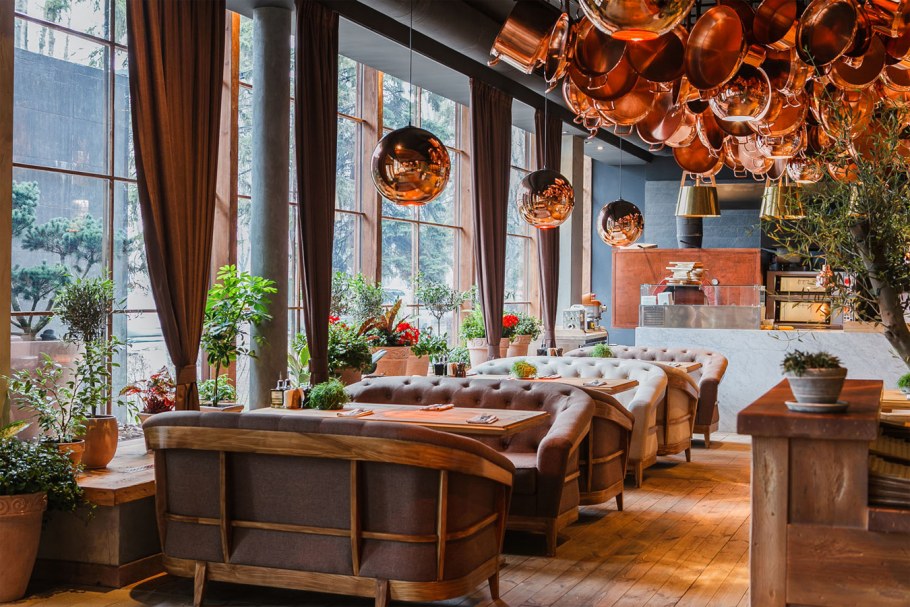 Кафе в Италии интерьер