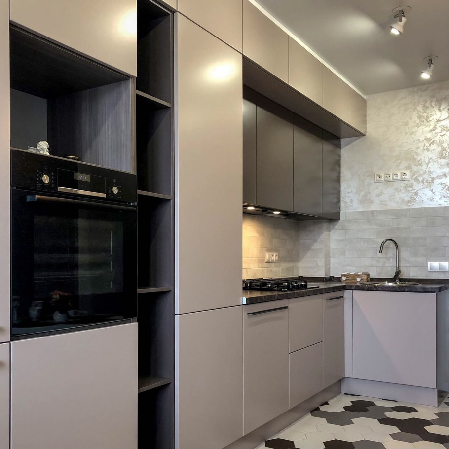 Современные кухни матовые