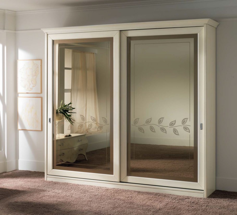 Спальня Pitti шкаф 3-х дверный арт. Ш231 белый