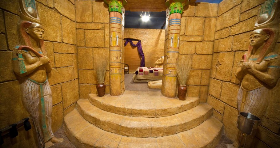 Египетский стиль в интерьере