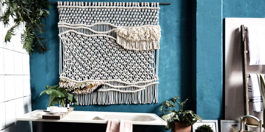 Плетеный декор в современном интерьере