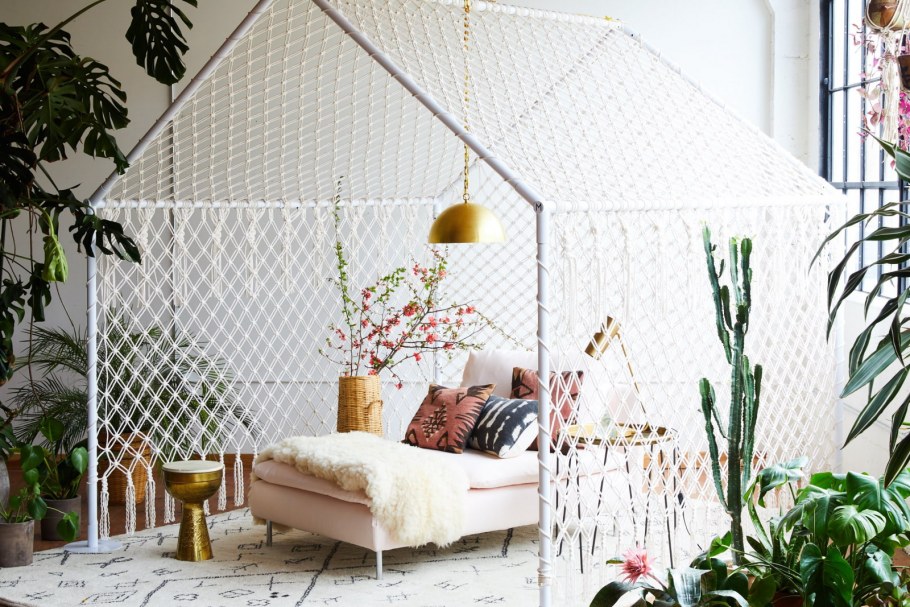 Макраме в интерьере