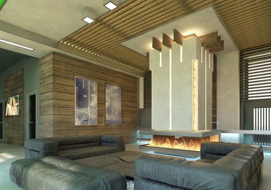 Интерьер бассейна