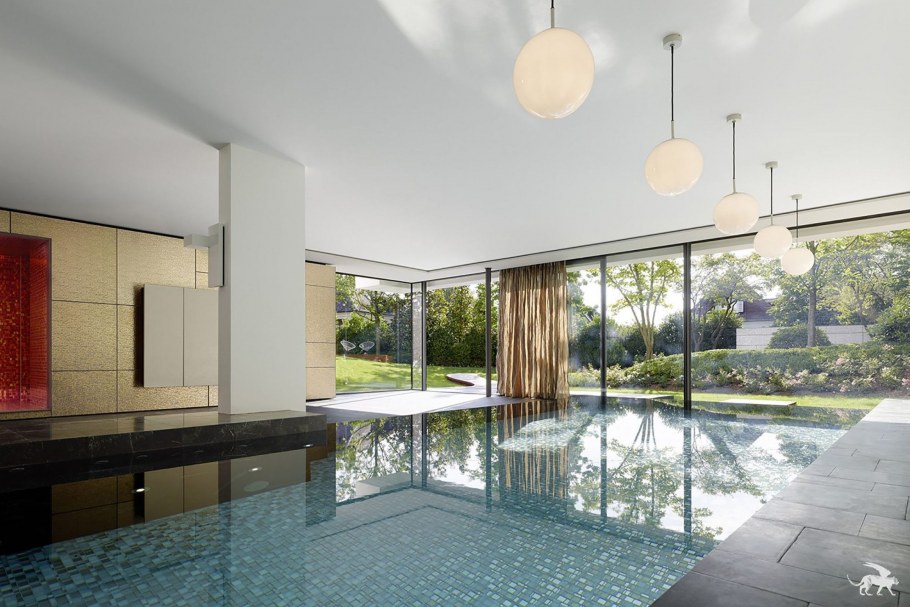 Отделка комнат с бассейном