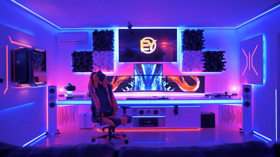 Квартира в стиле неон