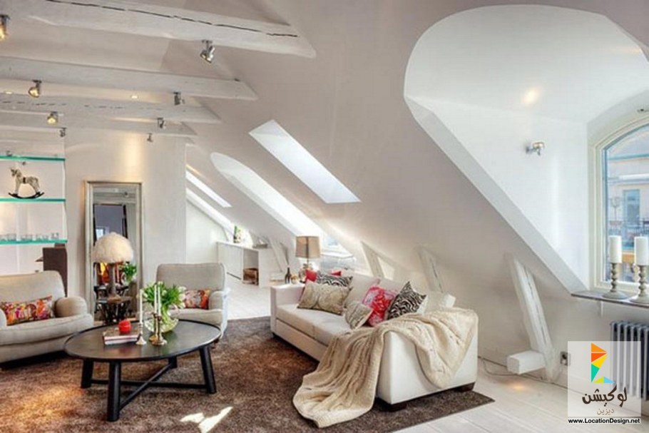 Светильники для мансардных потолков