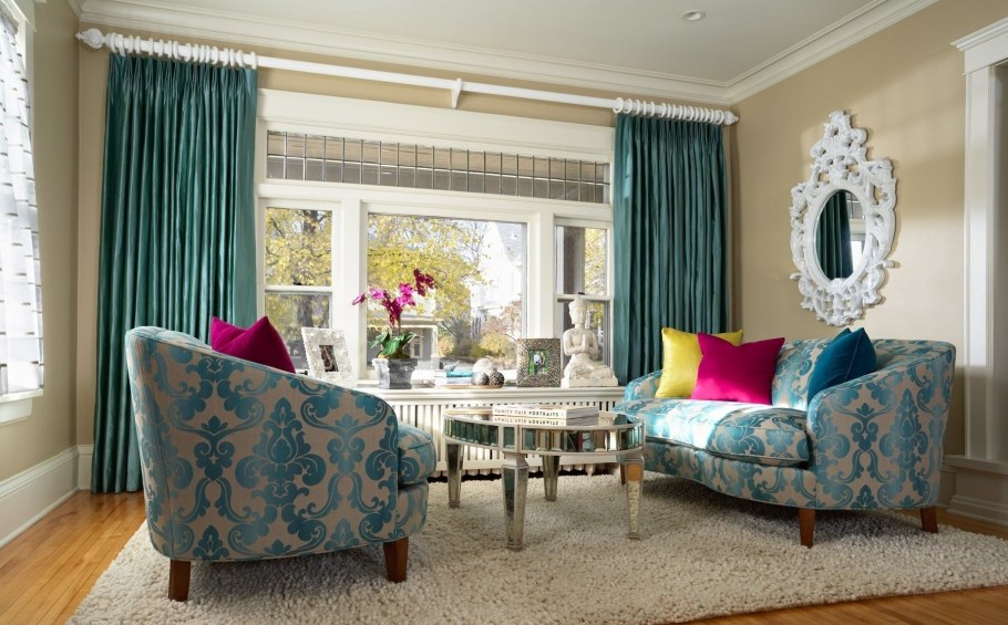 Шторы в интерьере