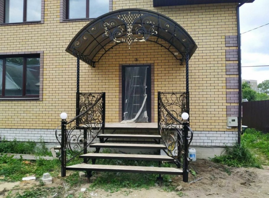 Крыльцо с террасой