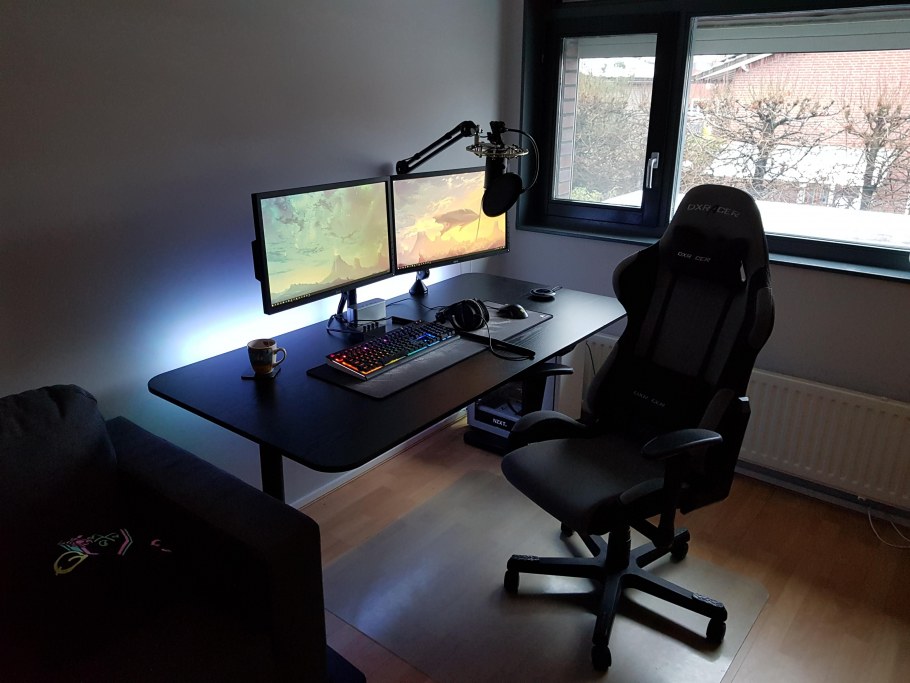 Игровой сетап геймера икеа