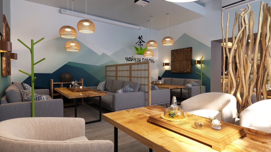 Морская гавань картина