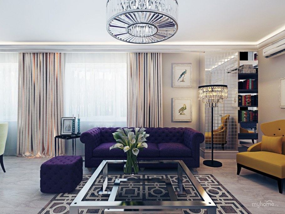 Интерьер кухни в доме Тихая гавань