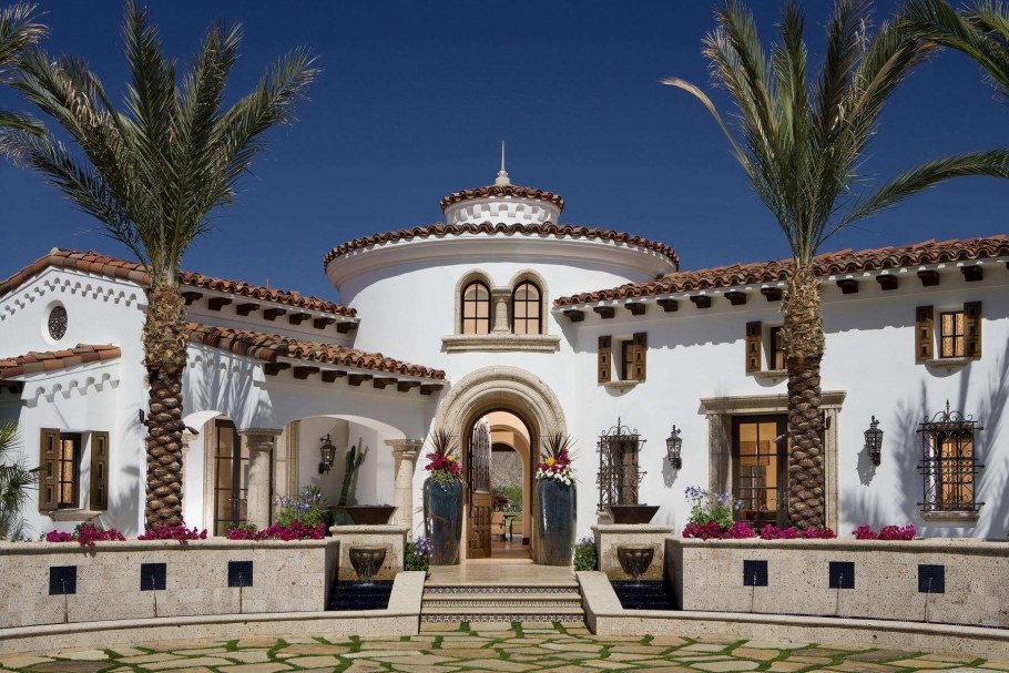 Дом в Тосканском стиле в Америке