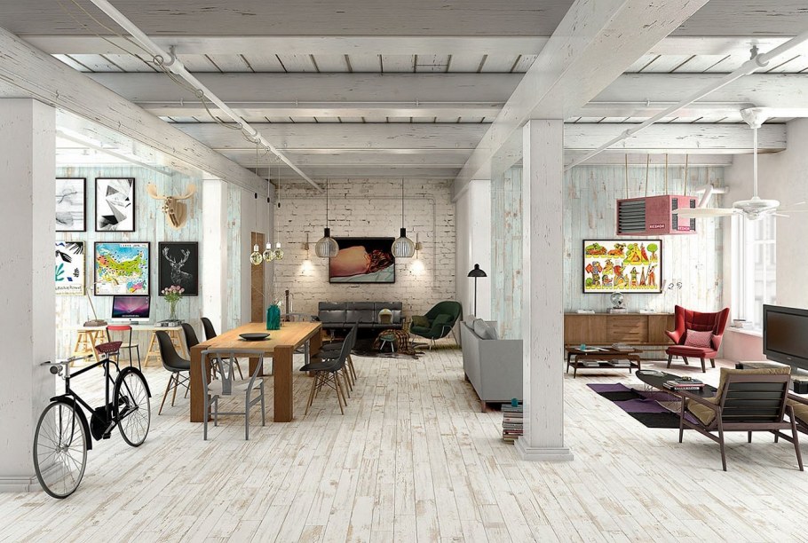 Gayafores Tribeca Blanco 15x90