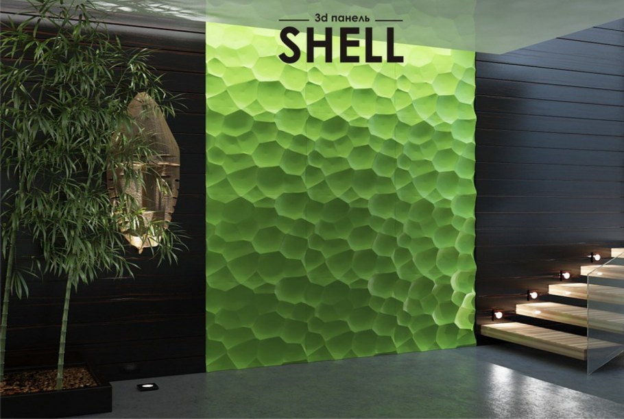 3d гипсовые панели слоуп