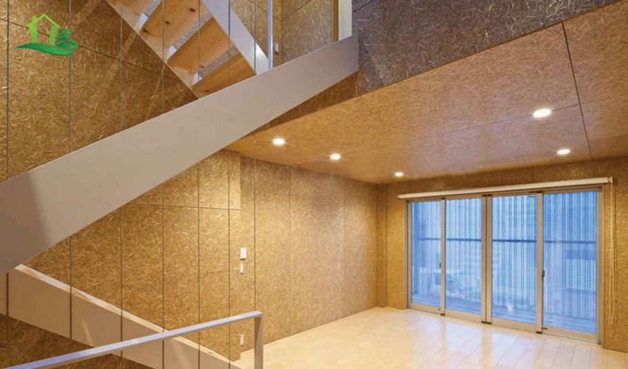 Отделка дачи внутри вагонкой