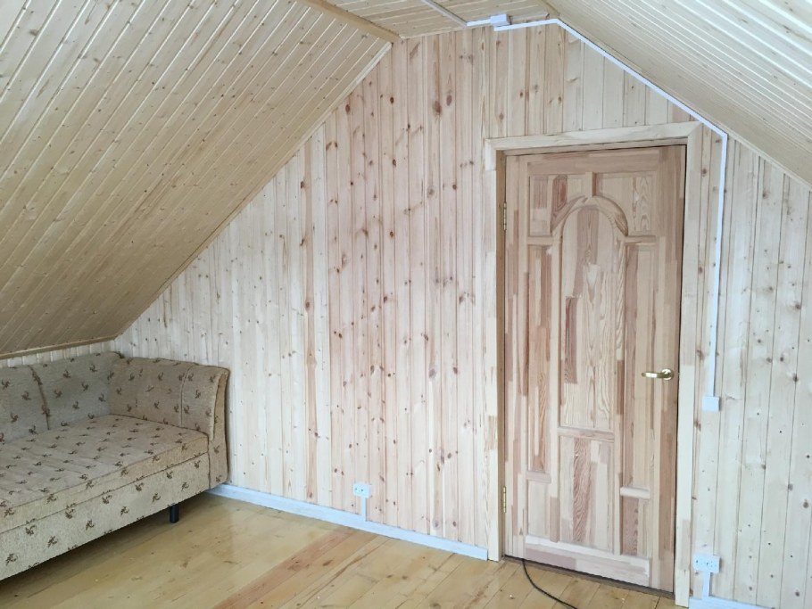 Перегородка из вагонки