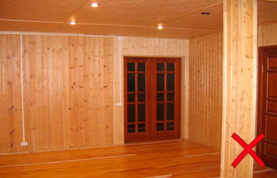 Отделка евровагонкой