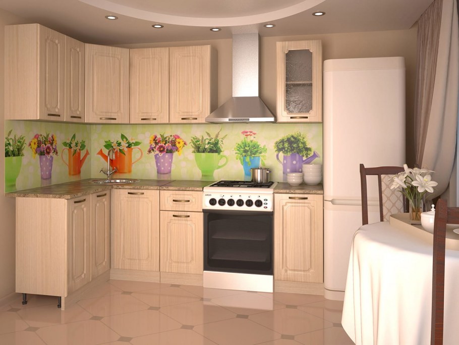 Гарнитур кухня Витра бордо