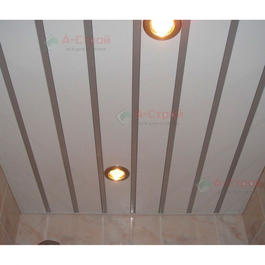 Потолок реечный алюминиевый Албес
