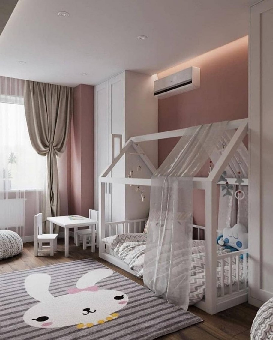 Спальня совмещенная с детской