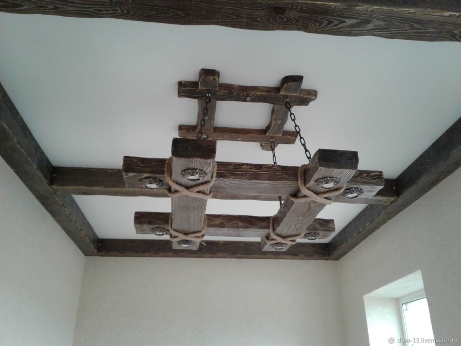 Имитация балки