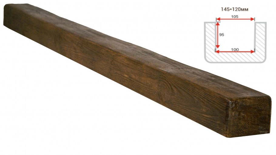 Декоративная балка классика 120 Модерн