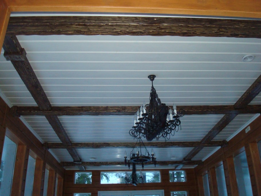 Фальшбалки из вагонки