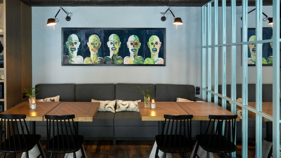 Цветовая гамма для кафе