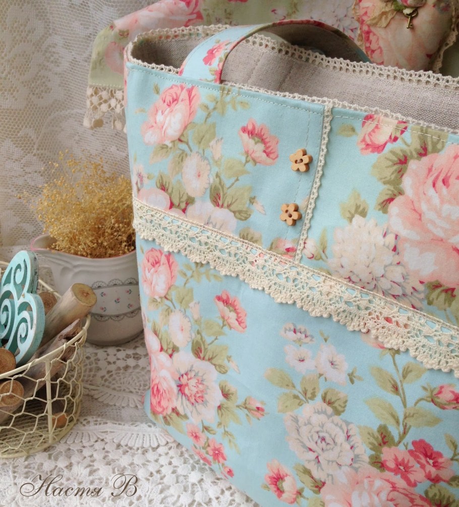 Сумочки в стиле шебби Шик