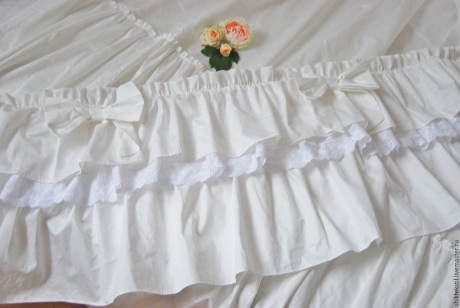 Закладки из ткани в стиле шебби Шик