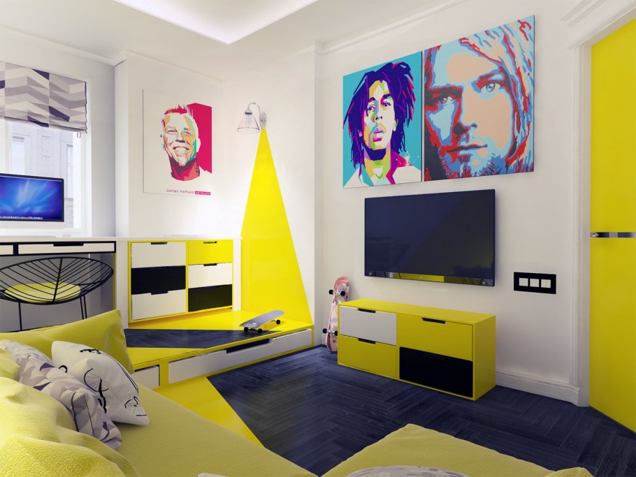 Кафе в стиле поп арт