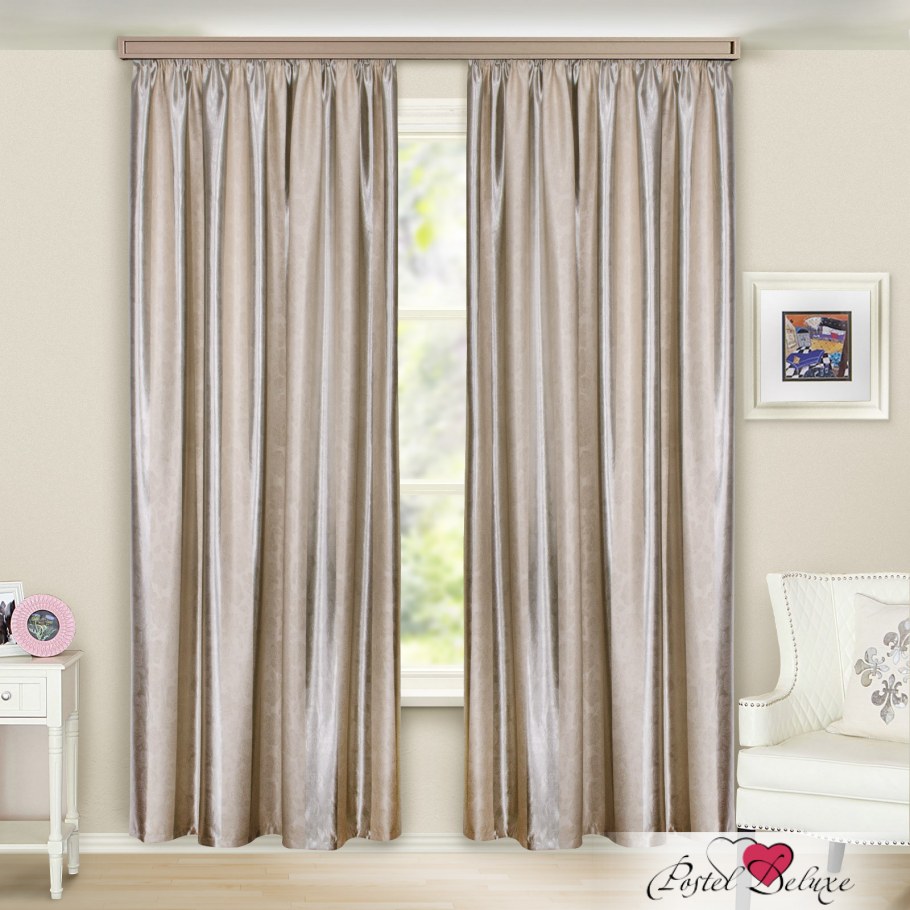 Лавандовые шторы в гостиную