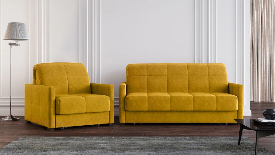 Скай вельвет 16 Аскона диван