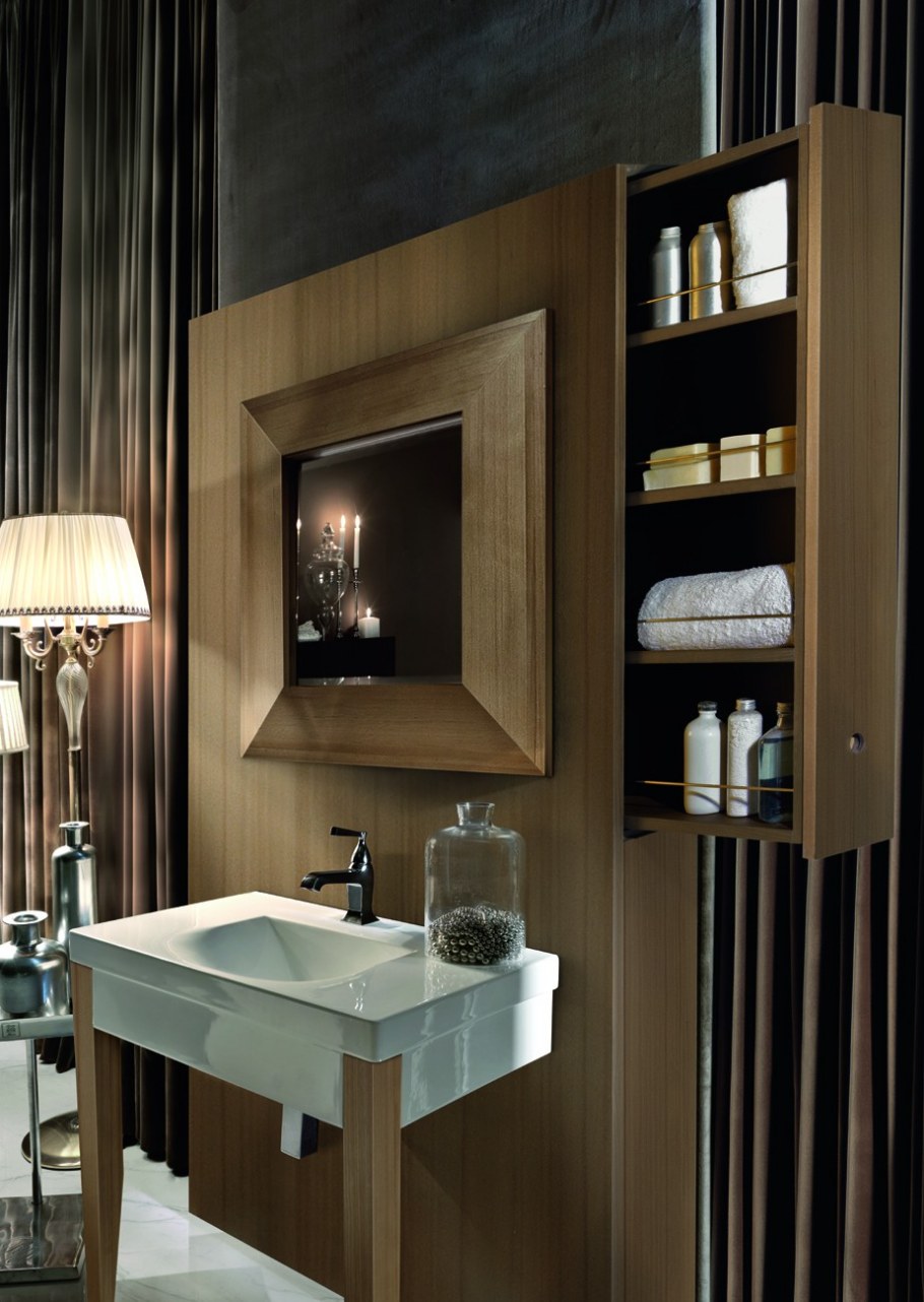 Раковина с консолью Kerasan Bentley