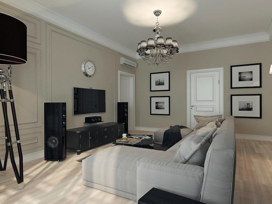 Квартира студия Неоклассика