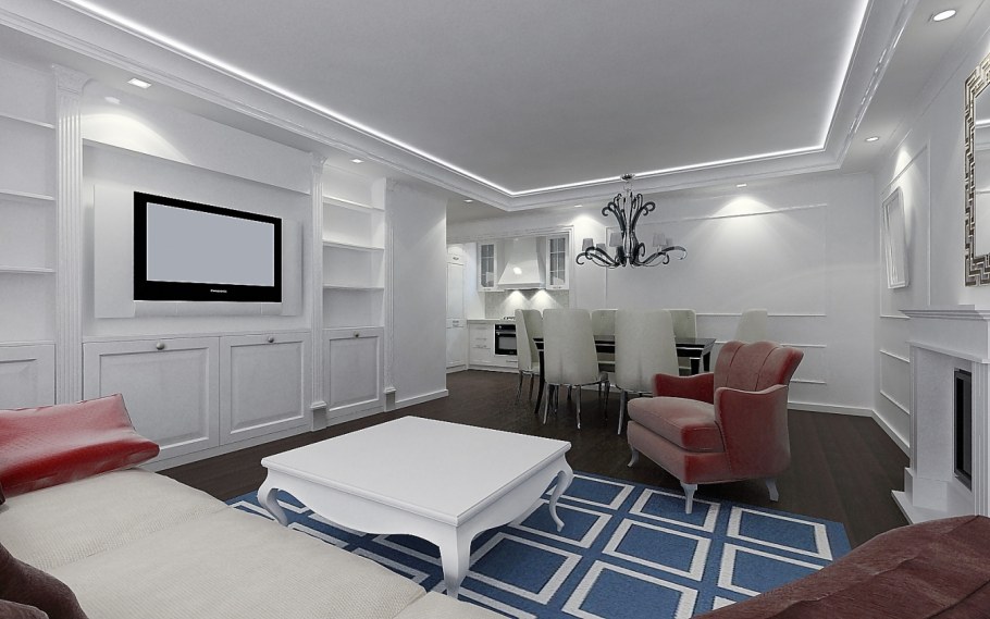 Люстра Неоклассика в гостиную