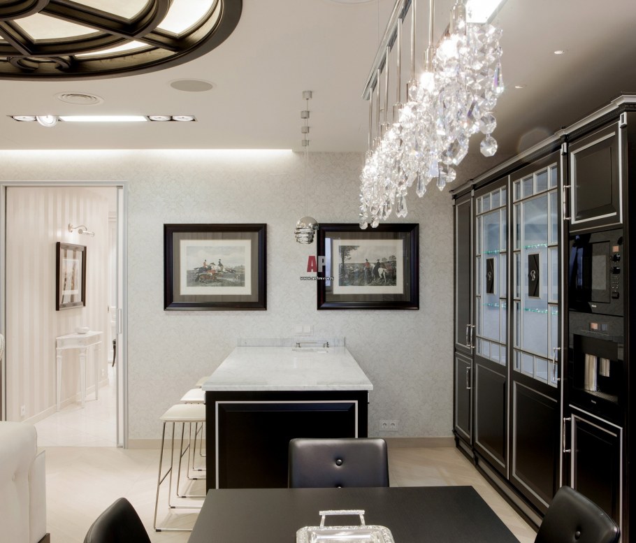 Американская Неоклассика в интерьере