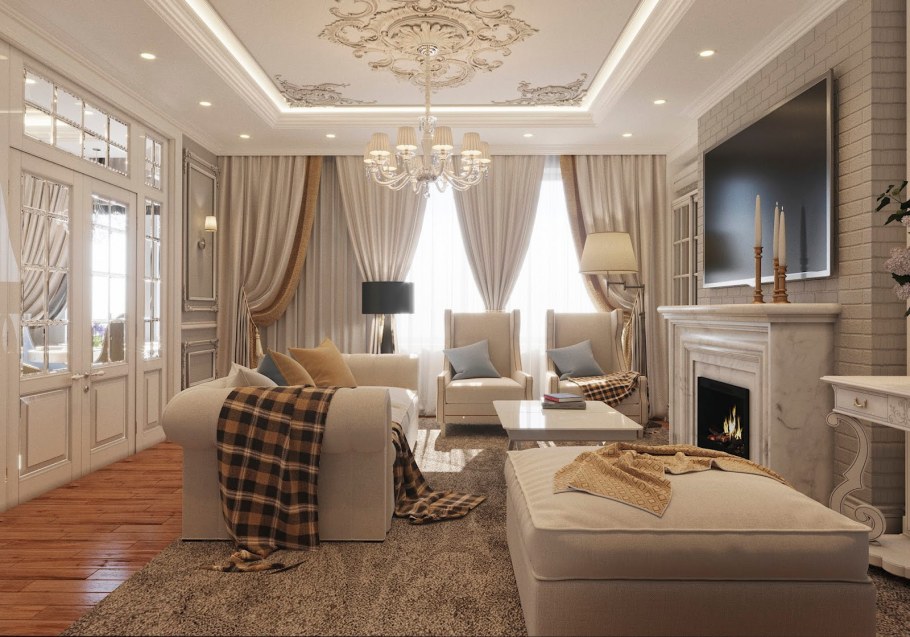 Потолок Неоклассика