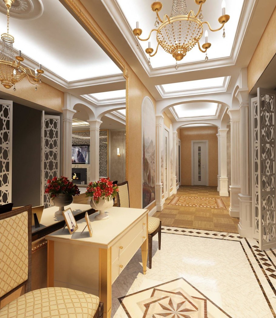 Потолок в стиле Неоклассика