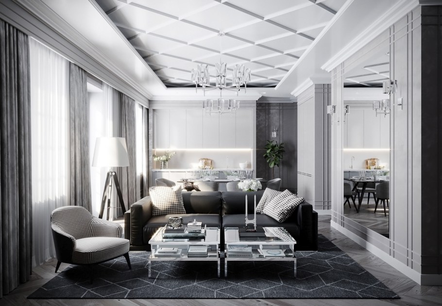 Гостиная Неоклассика 2021