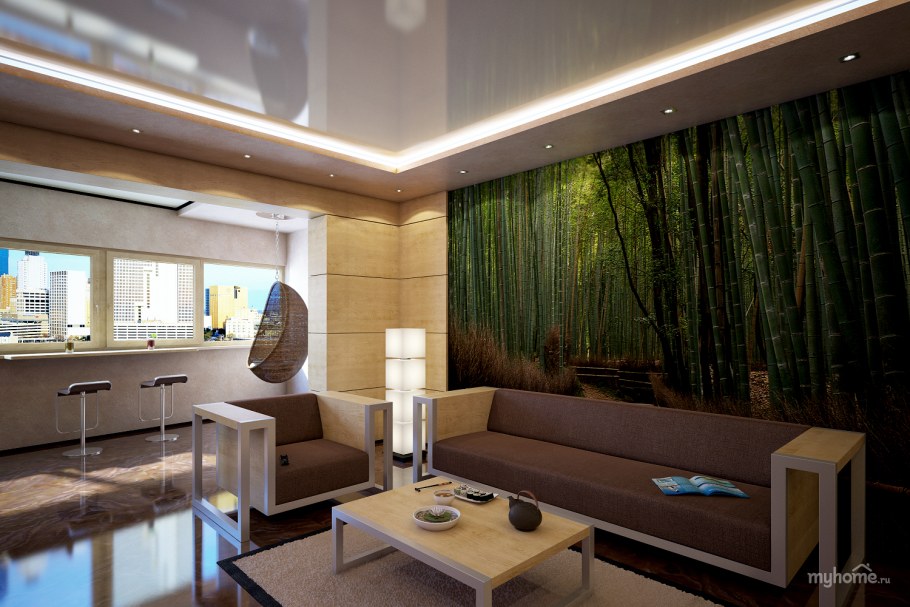 Зона отдыха в комнате