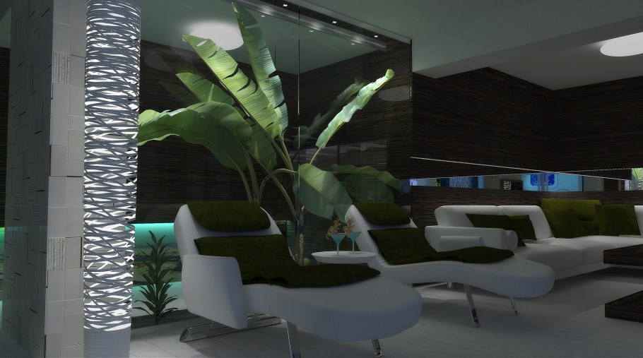 Интерьер Тропикана