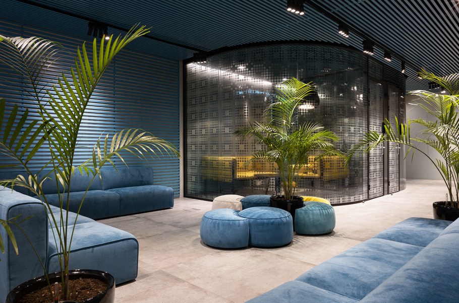 Зона релаксации в офисе