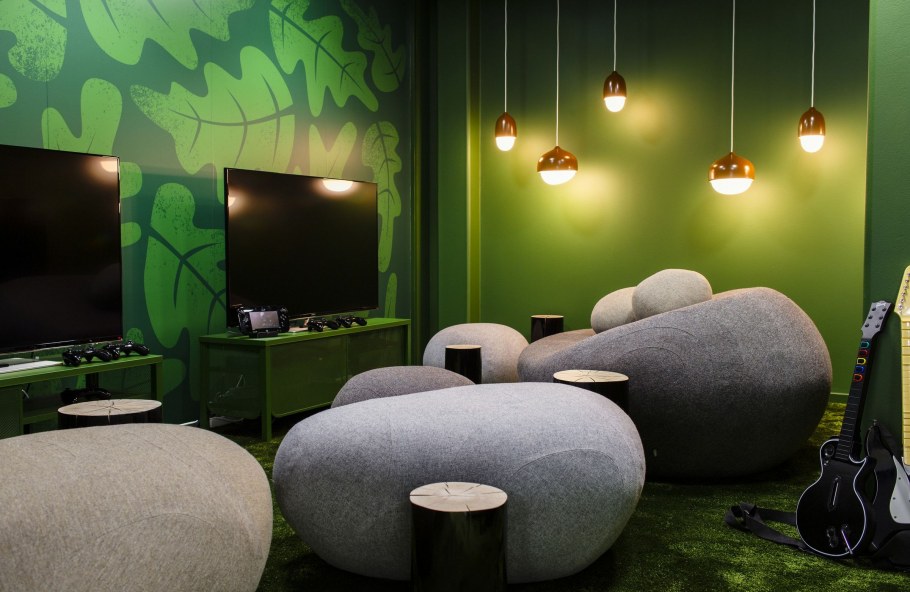 Комната релаксации в офисе